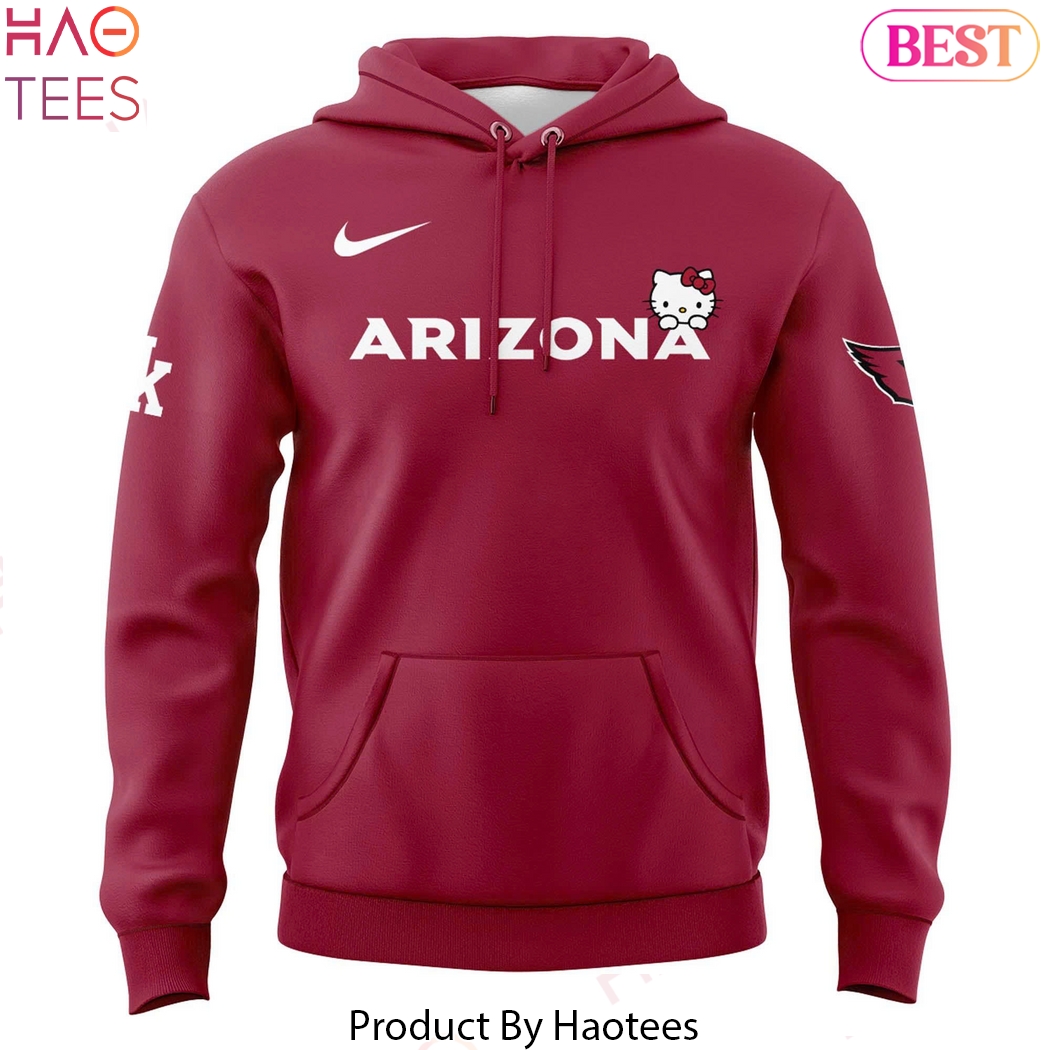 Arizona Cardinals x Cat Kitty 2025 Design Hoodie Arizona Cardinals x Cat Kitty 2025 Design Hoodie