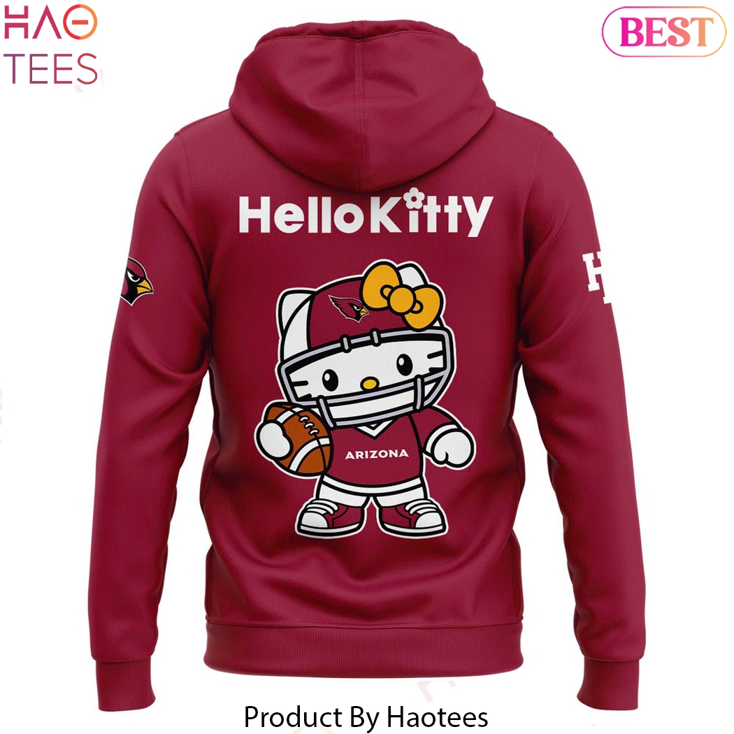 Arizona Cardinals x Cat Kitty 2025 Design Hoodie Arizona Cardinals x Cat Kitty 2025 Design Hoodie