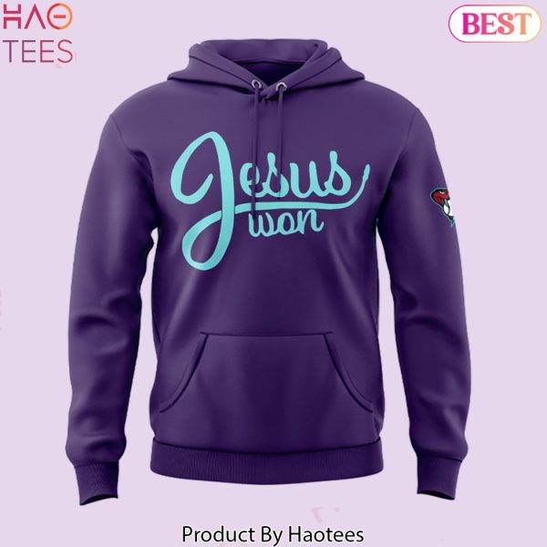 Arizona Diamondbacks Jesus Won Design Hoodie