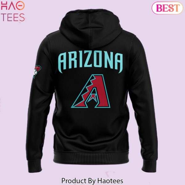 Arizona Diamondbacks Jesus Won Design Hoodie – Black