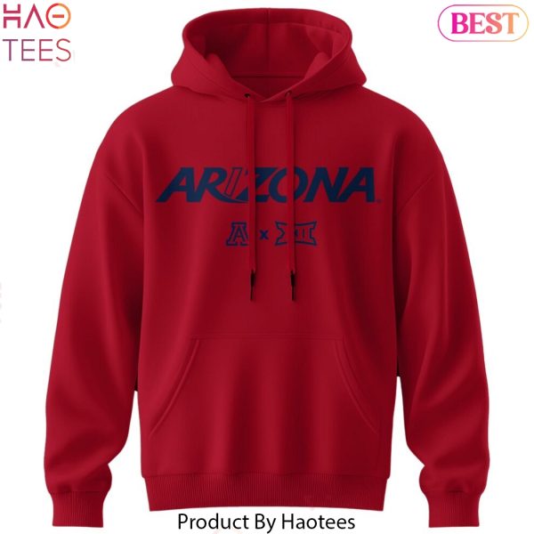 Arizona Wildcats NCAA 2025 Design Red Hoodie