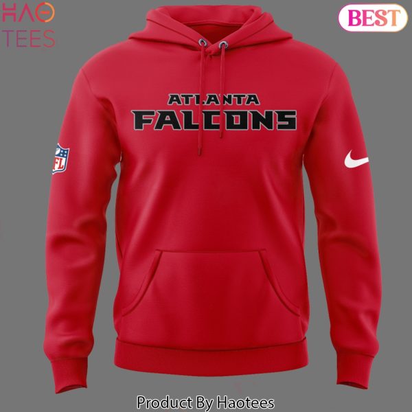 Atlanta Falcons 2025 Red Design Hoodie