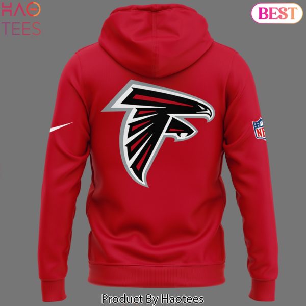 Atlanta Falcons 2025 Red Design Hoodie