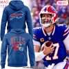 Dayton Football 2025 Design Blue Hoodie