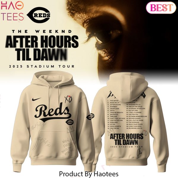 CIN x The Weeknd After Hours Til Dawn Design Hoodie