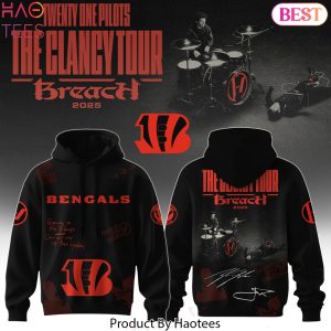 CIN  x Twenty One Pilots The Clancy World Tour Design Hoodie