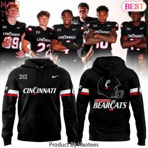 Cincinnati Bearcats Football Big 12 Black Pullover Design Hoodie