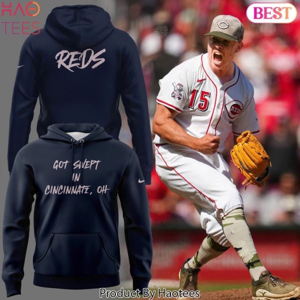 Cincinnati Reds God Swept In Cincinnati, Oh Design Hoodie