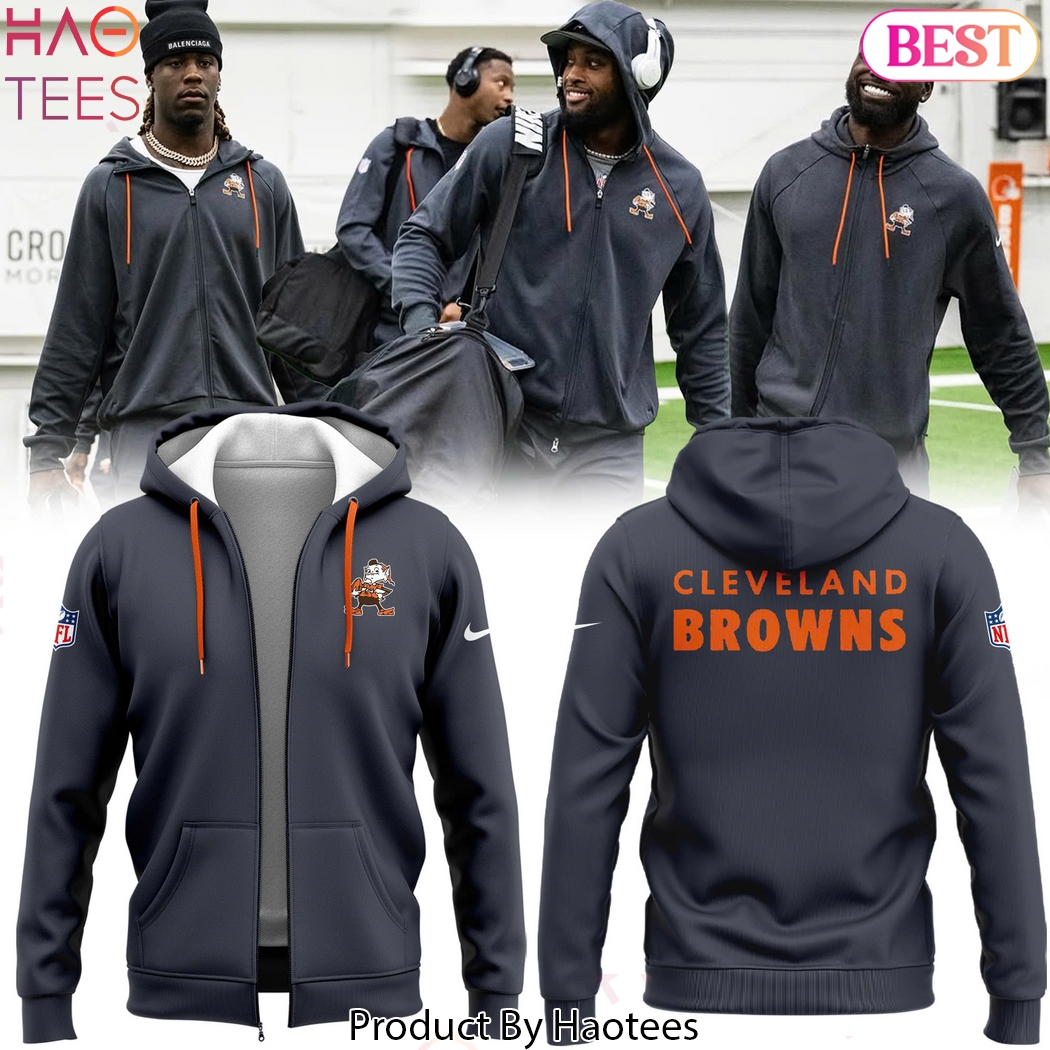 Cleveland Browns 2025 Design Zip Hoodie Cleveland Browns 2025 Design Zip Hoodie