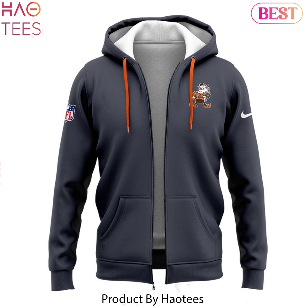 Cleveland Browns 2025 Design Zip Hoodie Cleveland Browns 2025 Design Zip Hoodie