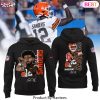 Cleveland Browns Shedeur Sanders Signature Design Hoodie – Orange Cleveland Browns Shedeur Sanders Signature Design Hoodie – Orange