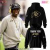 Colorado Buffaloes x Deion Sanders Coach Prime Thank You Jesus Design Hoodie – Black