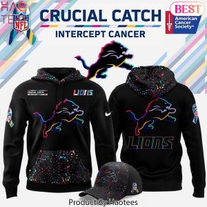 Detroit Lions Crucial Catch 2025 Design Hoodie