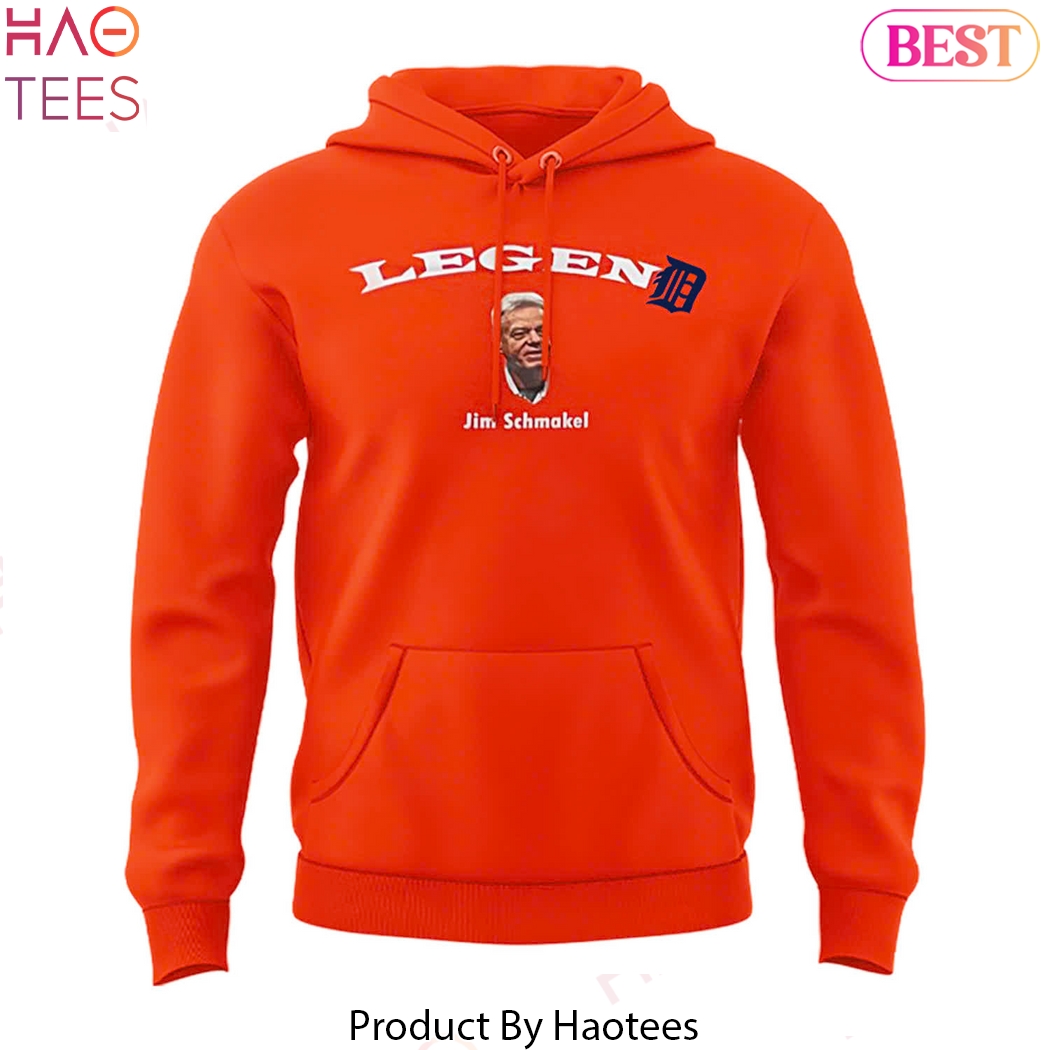 Detroit Tigers Jim Schmakel Legend Design Hoodie Detroit Tigers Jim Schmakel Legend Design Hoodie