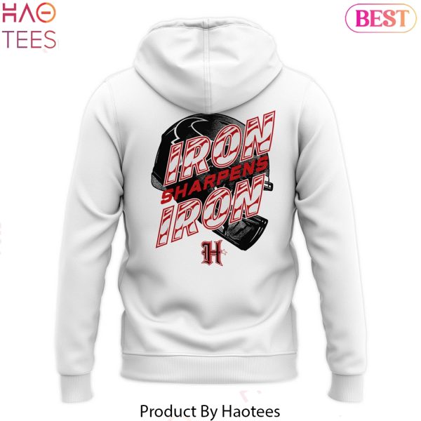 Houston Texans Iron Sharpens Iron Design Hoodie