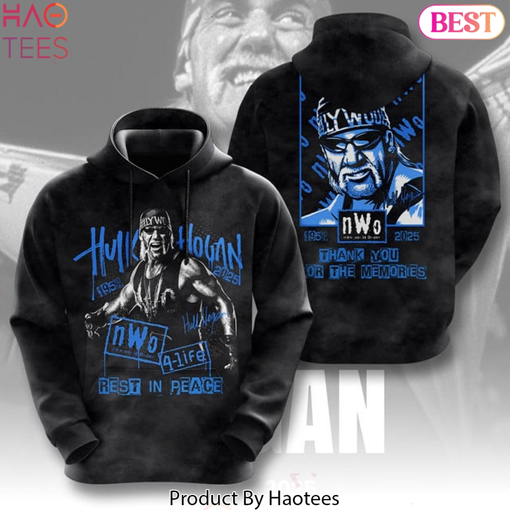 Hulk Hogan RIP 1953 2025 Rest In Peace Design Hoodie Hulk Hogan RIP 1953 2025 Rest In Peace Design Hoodie