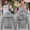 Iowa State Cyclones Football 2025 Design Hoodie – Grey Iowa State Cyclones Football 2025 Design Hoodie – Grey