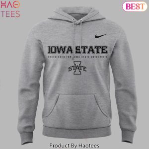 Iowa State Cyclones Football 2025 Design Hoodie – Grey