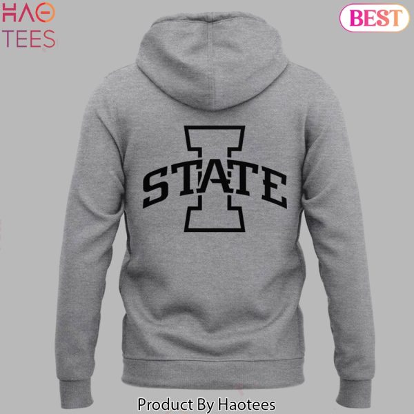 Iowa State Cyclones Football 2025 Design Hoodie – Grey