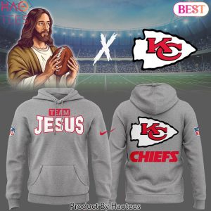 Kansas City Chiefs Team Jesus Design Hoodie