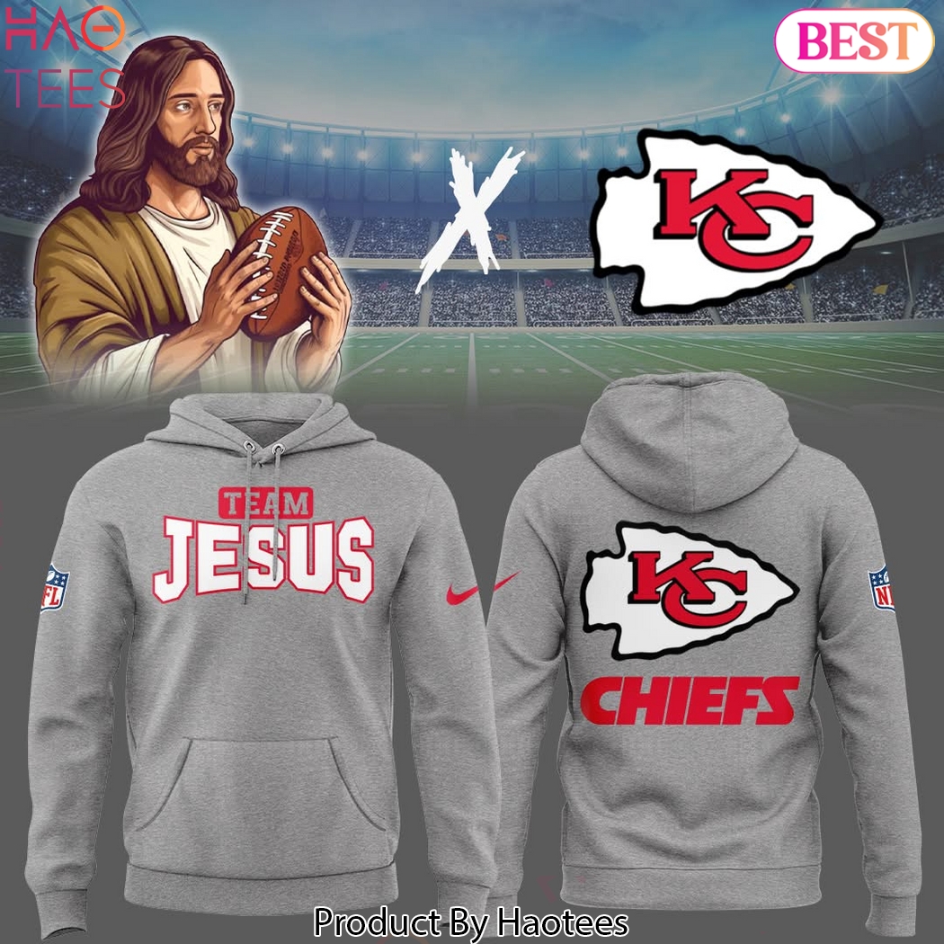 Kansas City Chiefs Team Jesus Design Hoodie Kansas City Chiefs Team Jesus Design Hoodie