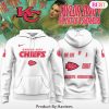 Kansas City Chiefs x Taylor Swift The Life Of A Showgirl Design Hoodie – White