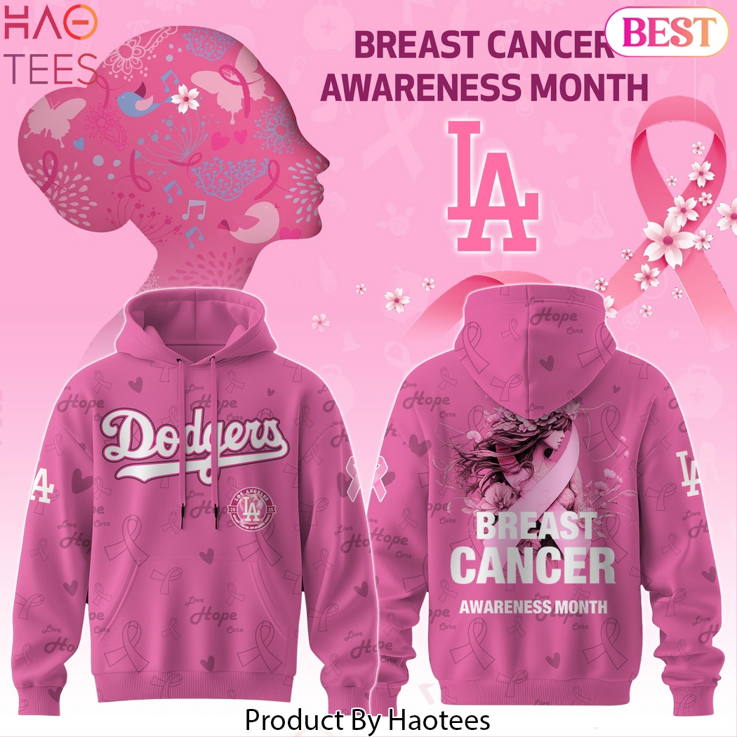 LAD x Breast Cancer Awareness Month 2025 Design Hoodie – Pink