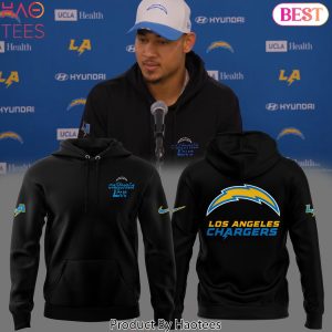 Los Angeles Chargers 2025 Design Hoodie – Black
