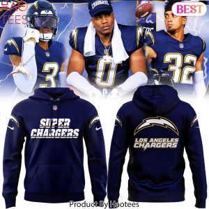 Los Angeles Chargers Super Chargers Design Hoodie