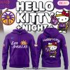 Los Angeles Sparks Kitty 2025 Purple Design Hoodie