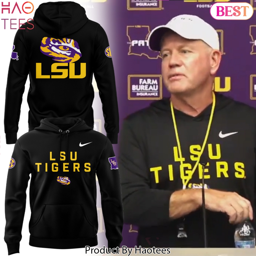 LSU Tigers Football 2025 Black Design Hoodie LSU Tigers Football 2025 Black Design Hoodie