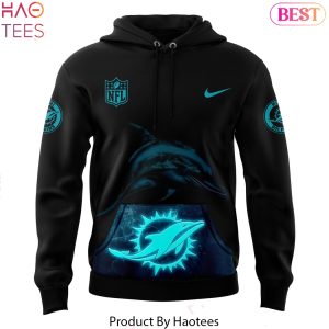 Miami Dolphins 2025 Phinsup Black Design Hoodie