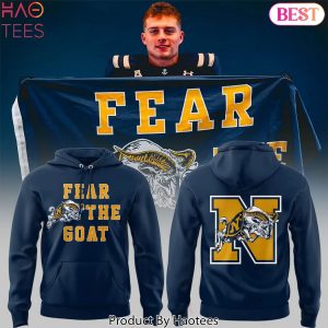 Navy Midshipmen Fear The Goat Design Hoodie