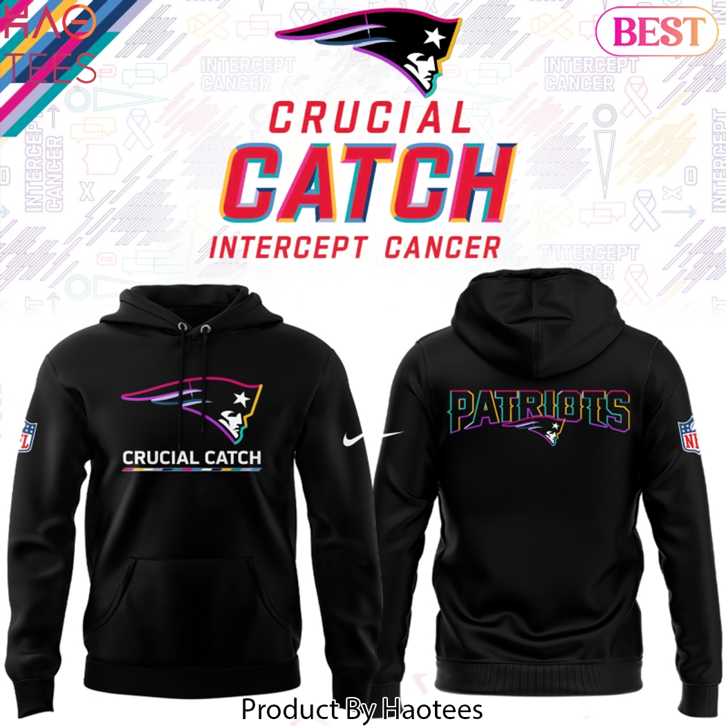 New England Patriots Black 2025 Crucial Catch Tri-Blend Dri-FIT Design Hoodie New England Patriots Black 2025 Crucial Catch Tri-Blend Dri-FIT Design Hoodie