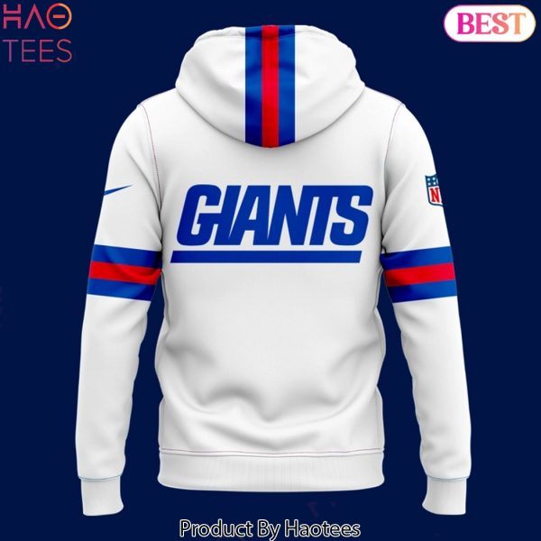 New York Giants Legacy White Design Hoodie 2025