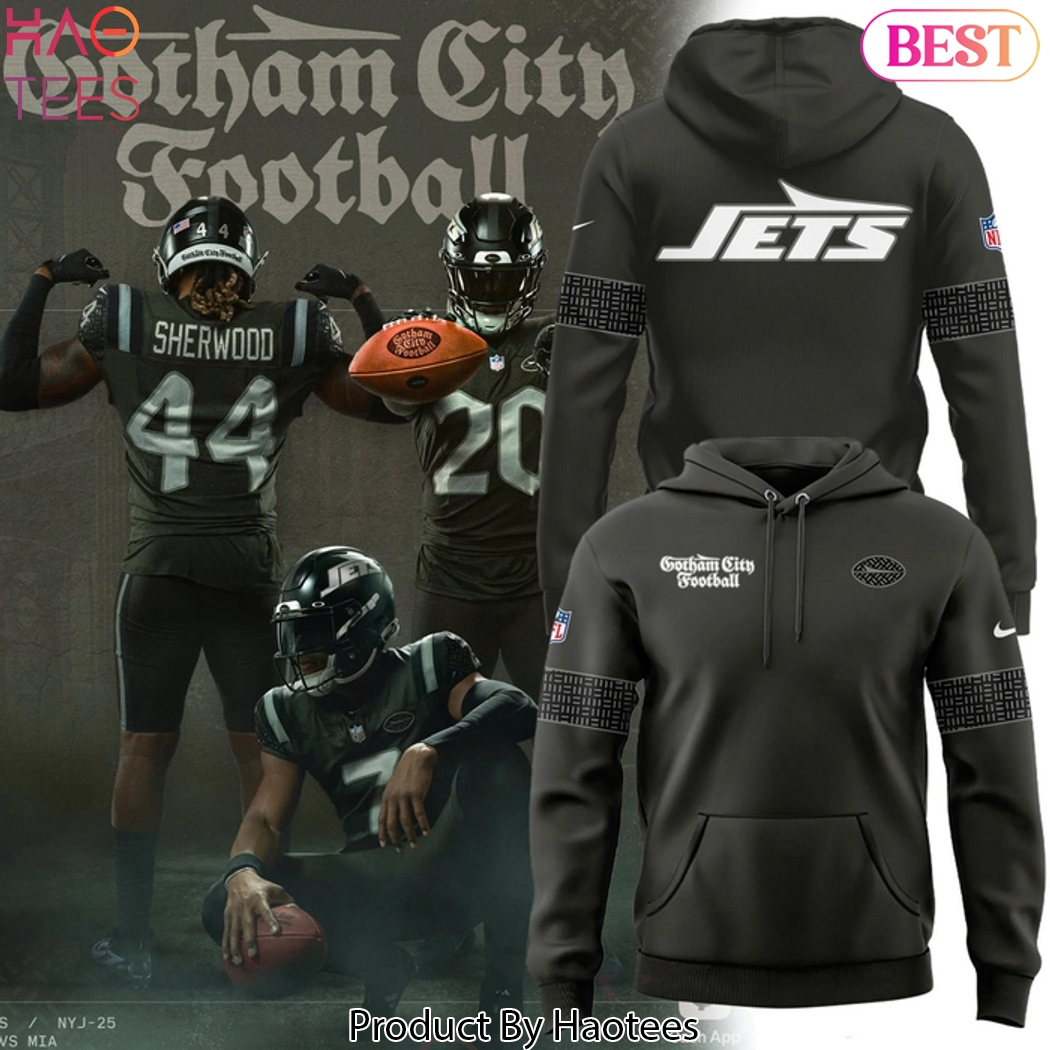 New York Jets Gotham City Football The Rivalries Design Hoodie New York Jets Gotham City Football The Rivalries Design Hoodie