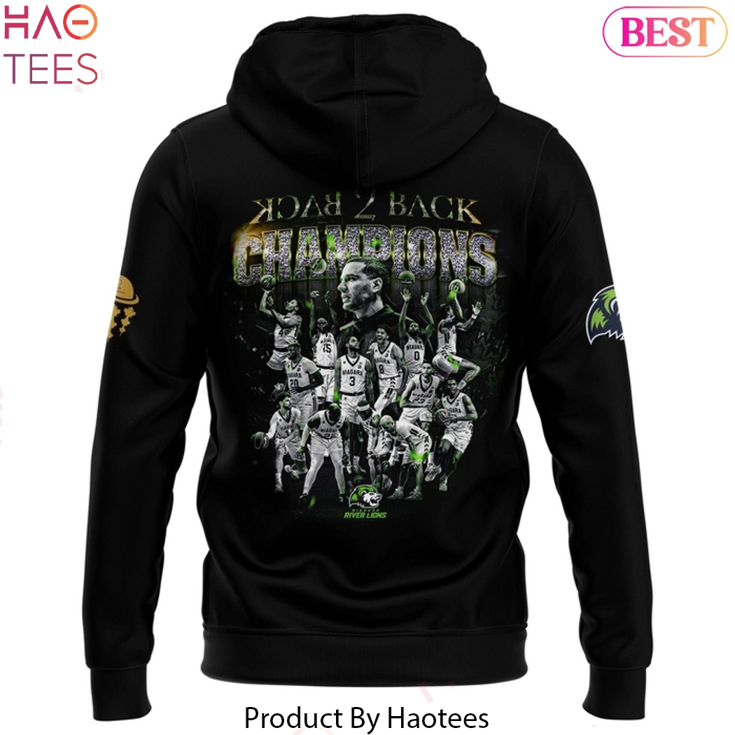 Niagara River Lions Champions 2025 Back 2 Back Design Hoodie Niagara River Lions Champions 2025 Back 2 Back Design Hoodie