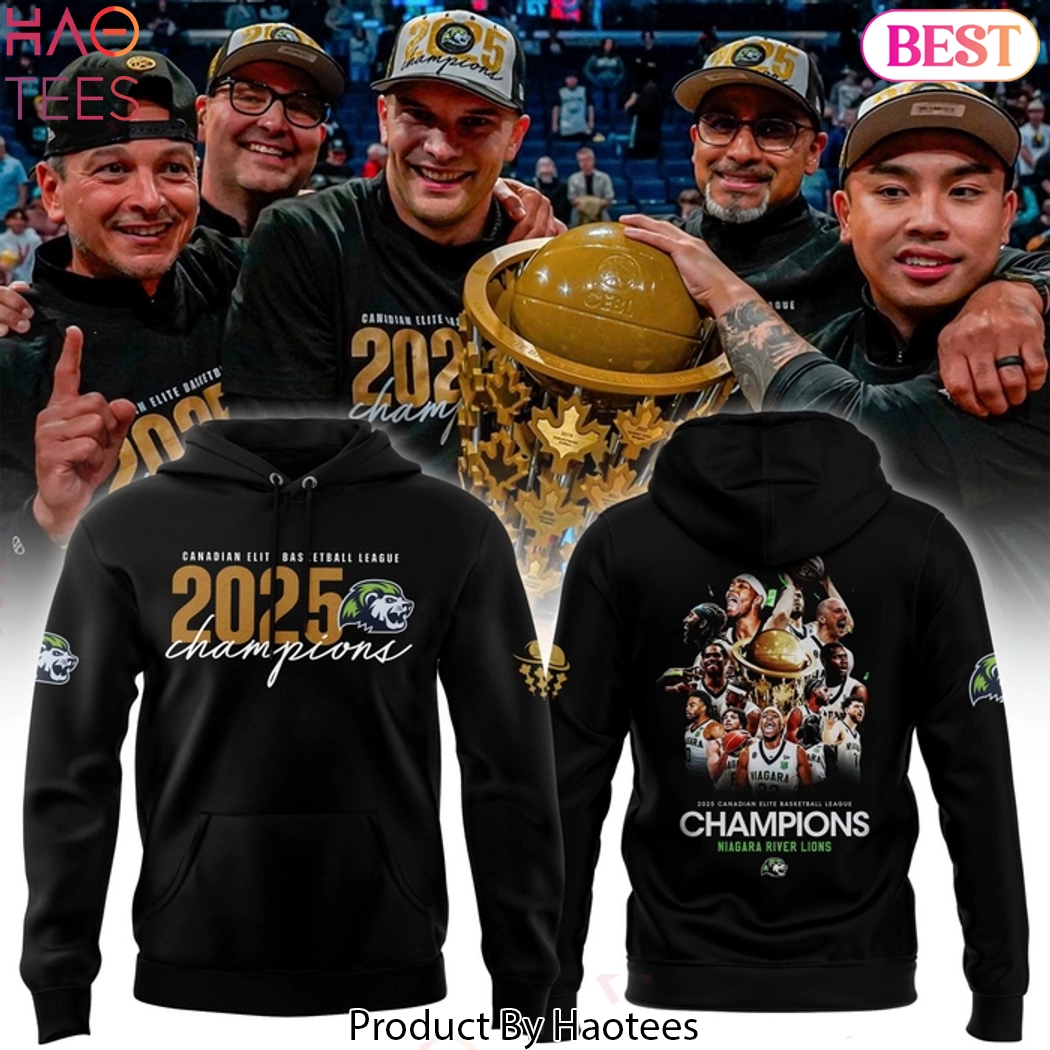 Niagara River Lions Champions 2025 Design Hoodie Niagara River Lions Champions 2025 Design Hoodie