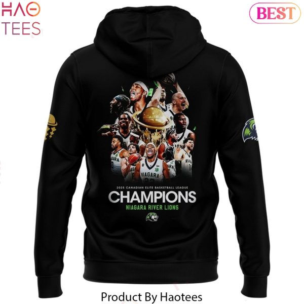 Niagara River Lions Champions 2025 Design Hoodie