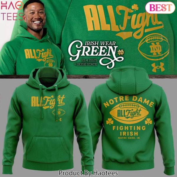 Notre Dame Fighting Irish All Fight Design Hoodie