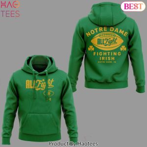 Notre Dame Fighting Irish All Fight Design Hoodie