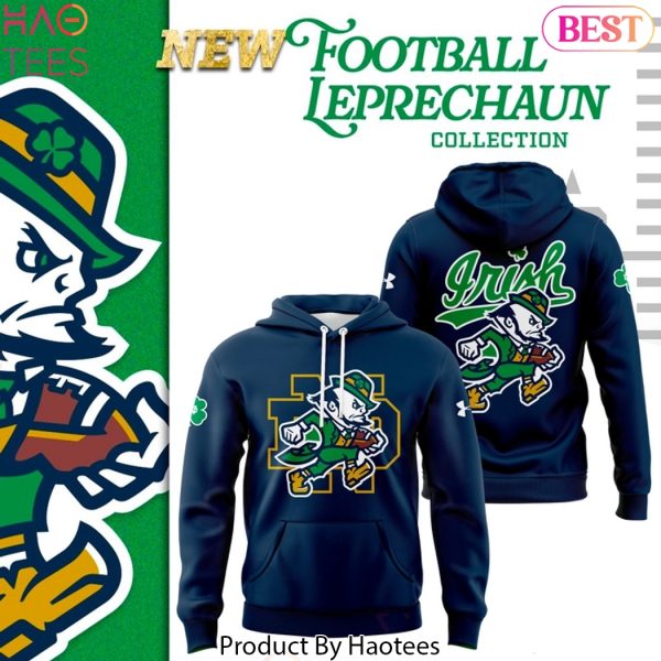 Notre Dame Fighting Irish Football The Fighting Irish 2025 Design Hoodie – Blue