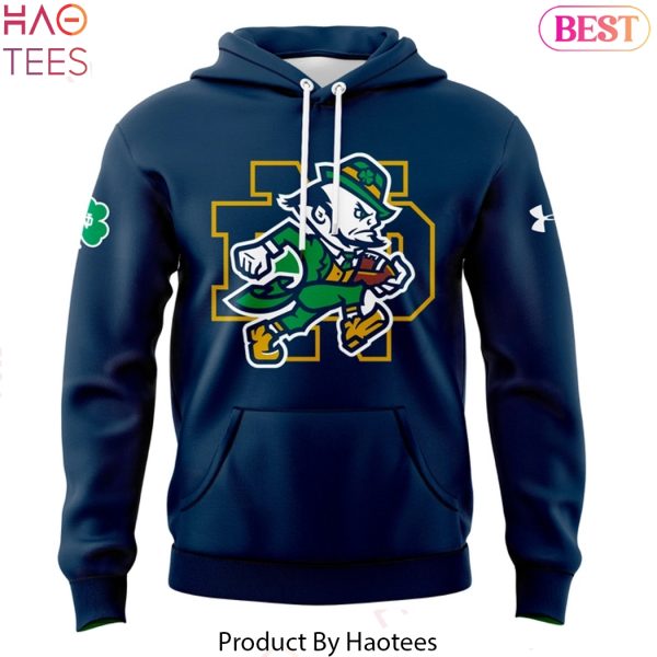 Notre Dame Fighting Irish Football The Fighting Irish 2025 Design Hoodie – Blue