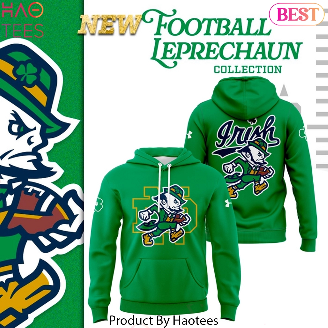 Notre Dame Fighting Irish Football The Fighting Irish 2025 Design Hoodie - Green Notre Dame Fighting Irish Football The Fighting Irish 2025 Design Hoodie - Green