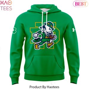 Notre Dame Fighting Irish Football The Fighting Irish 2025 Design Hoodie – Green