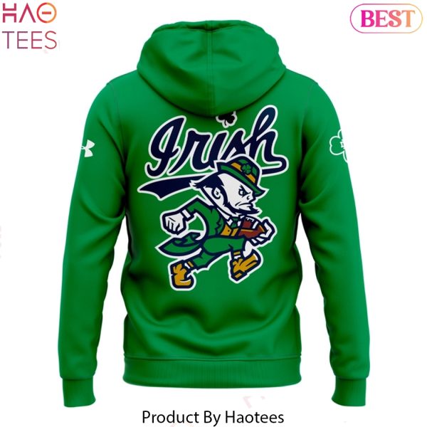 Notre Dame Fighting Irish Football The Fighting Irish 2025 Design Hoodie – Green