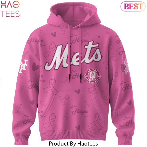 NYM x Breast Cancer Awareness Month 2025 Design Hoodie – Pink