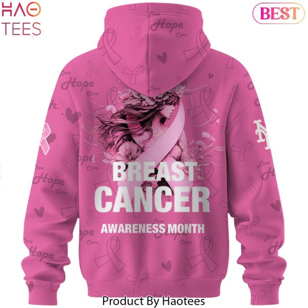 NYM x Breast Cancer Awareness Month 2025 Design Hoodie – Pink