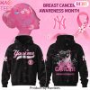 NYY x Breast Cancer Awareness Month 2025 Design Hoodie – Pink