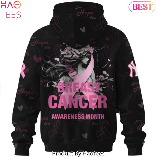 NYY x Breast Cancer Awareness Month 2025 Design Hoodie